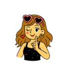 Cali Girl♡カリフォルニアガール♡（個別スタンプ：21）