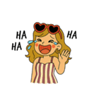 Cali Girl♡カリフォルニアガール♡（個別スタンプ：22）