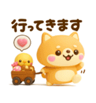 ぷっくり可愛い♡豆柴スイーツ（個別スタンプ：11）