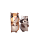 カピバラは君と一緒にいたい（個別スタンプ：4）