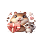 カピバラは君と一緒にいたい（個別スタンプ：8）