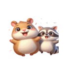カピバラは君と一緒にいたい（個別スタンプ：9）