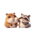 カピバラは君と一緒にいたい（個別スタンプ：18）