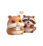 カピバラは君と一緒にいたい（個別スタンプ：19）