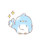 幸せな青い鳥さん（個別スタンプ：6）