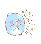 幸せな青い鳥さん（個別スタンプ：22）