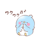 幸せな青い鳥さん（個別スタンプ：24）