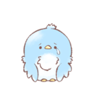 幸せな青い鳥さん（個別スタンプ：28）