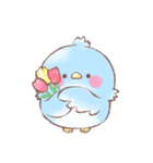 幸せな青い鳥さん（個別スタンプ：33）