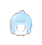 幸せな青い鳥さん（個別スタンプ：40）