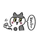ゆる〜い地域猫のちびちゃん (遠州弁だに)（個別スタンプ：16）