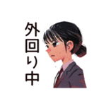 デキる仕事女子の夏★爽やか（個別スタンプ：19）