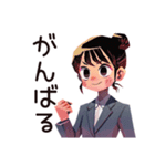 デキる仕事女子の夏★爽やか（個別スタンプ：20）