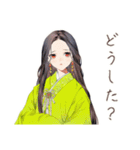 小町さんの優雅な平安夏物語（個別スタンプ：10）