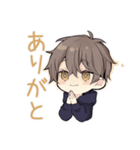 深夜テンション★ちびパーカーくん（個別スタンプ：3）