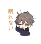 深夜テンション★ちびパーカーくん（個別スタンプ：5）