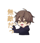 深夜テンション★ちびパーカーくん（個別スタンプ：38）