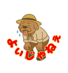 房州 おじさん犬（個別スタンプ：25）