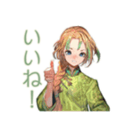 アオザイ女子と夏のベトナム（個別スタンプ：23）