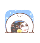 【文字なし】動く♪おはぎさん。巳年(12)（個別スタンプ：21）