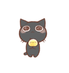 【文字なし】動く♪おはぎさん。巳年(12)（個別スタンプ：22）