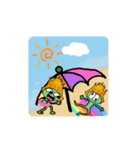 サリ〜の夏が来た（個別スタンプ：16）