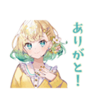 ポジティブな使いやすい女の子♡（個別スタンプ：3）