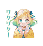 ポジティブな使いやすい女の子♡（個別スタンプ：5）