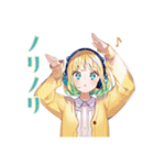 ポジティブな使いやすい女の子♡（個別スタンプ：21）