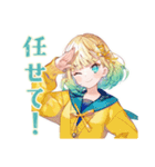 ポジティブな使いやすい女の子♡（個別スタンプ：26）