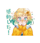 ポジティブな使いやすい女の子♡（個別スタンプ：28）