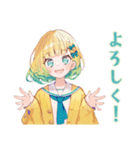 ポジティブな使いやすい女の子♡（個別スタンプ：32）