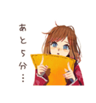 やさしい妻の寝坊おはよう（個別スタンプ：22）