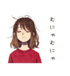 やさしい妻の寝坊おはよう（個別スタンプ：23）