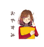 やさしい妻の寝坊おはよう（個別スタンプ：36）