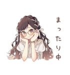 ゆるふわガーリーな女の子のカフェ活報告（個別スタンプ：7）