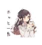 ゆるふわガーリーな女の子のカフェ活報告（個別スタンプ：26）