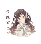 ゆるふわガーリーな女の子のカフェ活報告（個別スタンプ：30）