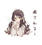 ゆるふわガーリーな女の子のカフェ活報告（個別スタンプ：38）