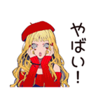 キュートなオンニの韓ドラあるある♡（個別スタンプ：7）