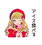 キュートなオンニの韓ドラあるある♡（個別スタンプ：11）