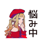 キュートなオンニの韓ドラあるある♡（個別スタンプ：28）