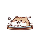 お風呂猫 愛してる（個別スタンプ：5）