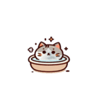 お風呂猫 愛してる（個別スタンプ：21）