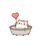 お風呂猫 愛してる（個別スタンプ：23）