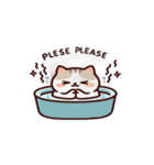 お風呂猫 気絶した,（個別スタンプ：7）
