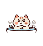 お風呂猫 気絶した,（個別スタンプ：8）