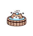 お風呂猫 気絶した,（個別スタンプ：31）