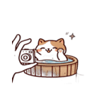 お風呂猫 ハートが壊れた,（個別スタンプ：20）