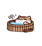 お風呂猫 すぐ行くよ,（個別スタンプ：20）